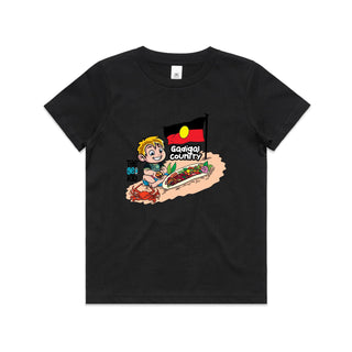 Tasty Travels: Gadigal Country Kids/Youth T-Shirt 4-14