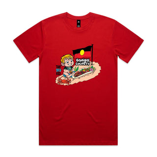 Tasty Travels: Gadigal Country Mens T-Shirt SM-4XL