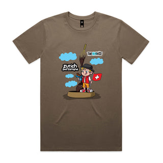 Tasty Travels: Zurich, Switzerland Men's T-Shirt SM-4XL