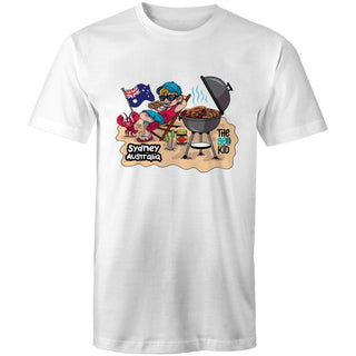 Tasty Travels: Sydney, Australia Mens T-Shirt SM-4XL