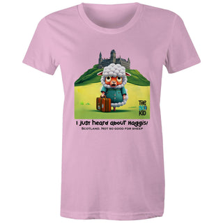 Pet Jetsetters Haggis Women's T-Shirt XSM-2XL