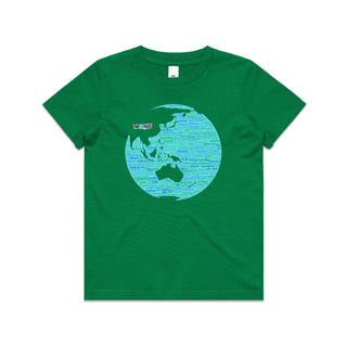 Nations: Turquoise Kids/Youth T-Shirt 4-14