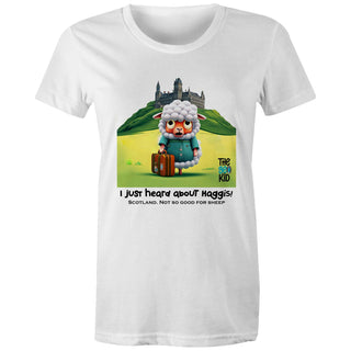 Pet Jetsetters Haggis Women's T-Shirt XSM-2XL