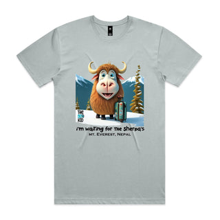 Nature's Navigators: Happy Yak Men's T-Shirt SM-4XL