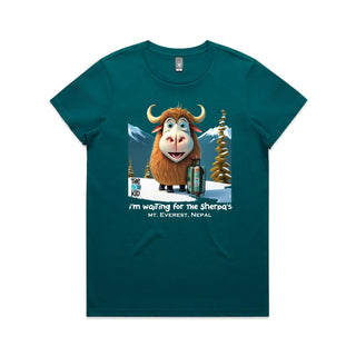 Nature's Navigators: Happy Yak Women's T-Shirt XS-3XL