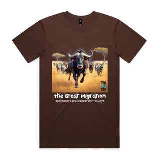 Nature's Navigators: Great Migration Men's T-Shirt SM-4XL