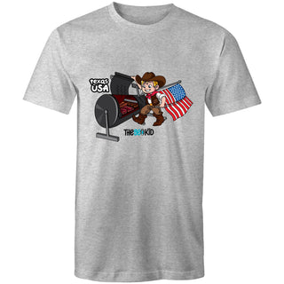 Tasty Travels: Texas, USA Mens T-Shirt SM-4XL