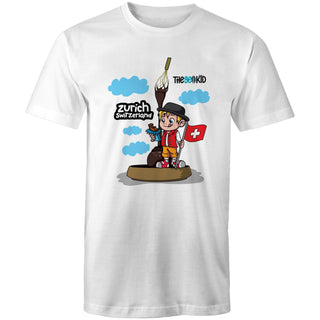 Tasty Travels: Zurich, Switzerland Men's T-Shirt SM-4XL