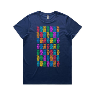 Mosaic: Bold Women's T-Shirt XS-3XL