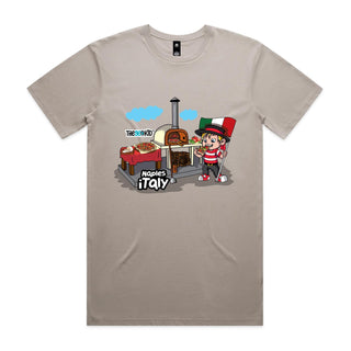 Tasty Travels: Naples, Italy Men's T-Shirt SM-4XL
