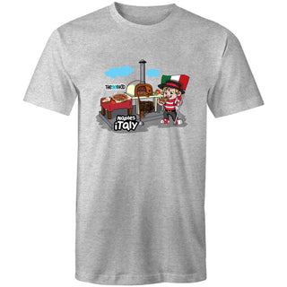 Tasty Travels Naples, Italy: Men's T-Shirt SM-3XL