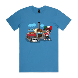 Tasty Travels: Naples, Italy Men's T-Shirt SM-4XL