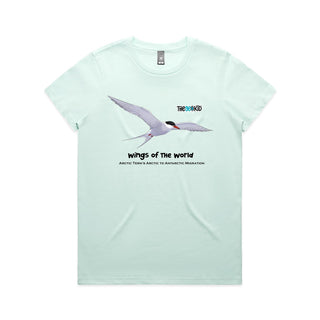 Nature's Navigators: Wings of the World Women's T-Shirt XS-2XL