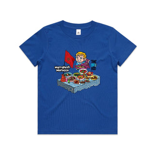 Tasty Travels: Marrakesh, Morocco Kids/Youth T-Shirt 4-14