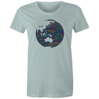 197 Vibrant Ocean Women's T-Shirt XSM-2XL