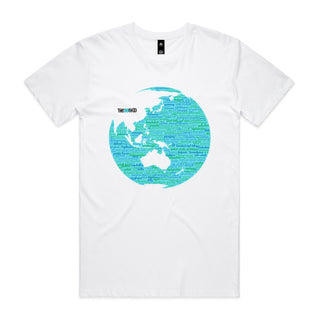 Nations: Turquoise Men's T-Shirt SM-4XL