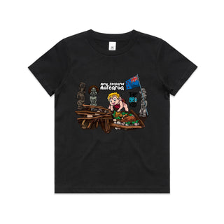 Tasty Travels: Aotearoa, NZ Kids/Youth T-Shirt 4-14