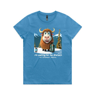 Nature's Navigators: Happy Yak Women's T-Shirt XS-3XL