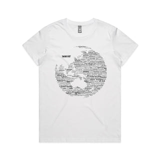 Nations: Monochrome Women's T-Shirt XS-3XL