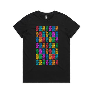 Mosaic: Bold Women's T-Shirt XS-3XL