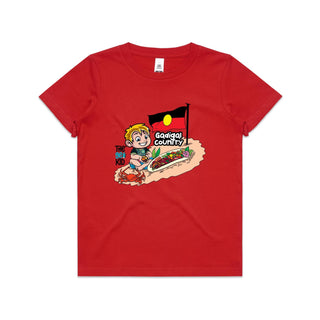 Tasty Travels: Gadigal Country Kids/Youth T-Shirt 4-14