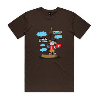 Tasty Travels: Zurich, Switzerland Men's T-Shirt SM-4XL