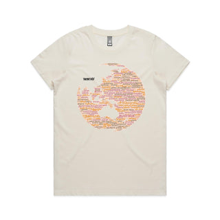 Nations: Peach Women's T-Shirt XS-3XL