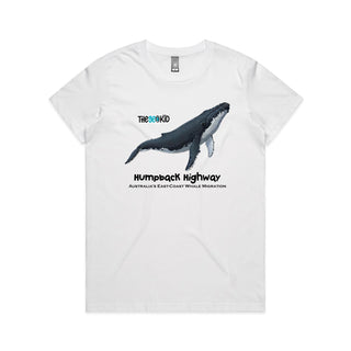 Nature's Navigators: Humpback Highway Women's T-Shirt XS-3XL