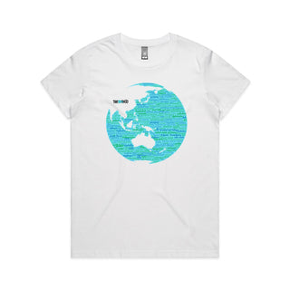 Nations: Turquoise Women's T-Shirt XS-3XL