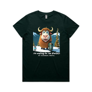 Nature's Navigators: Happy Yak Women's T-Shirt XS-3XL