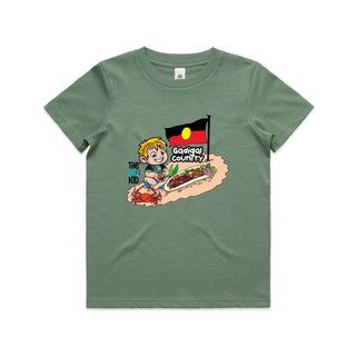 Tasty Travels: Gadigal Country Kids/Youth T-Shirt 4-14