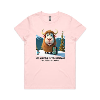 Nature's Navigators: Happy Yak Women's T-Shirt XS-3XL