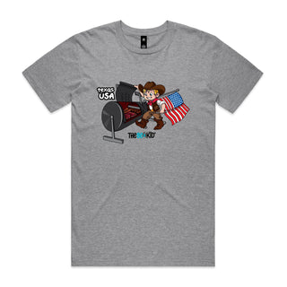 Tasty Travels: Texas, USA Men's T-Shirt SM-4XL