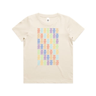 Mosaic: Muted Kids/Youth TShirt 4-14