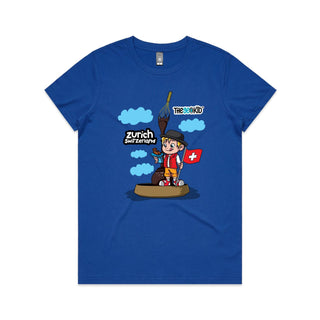 Tasty Travels: Zurich, Switzerland Womens' T-Shirt XS-3XL