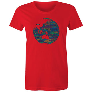 197 Vibrant Ocean Women's T-Shirt XSM-2XL