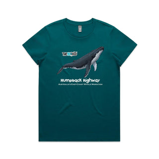 Nature's Navigators: Humpback Highway Women's T-Shirt XS-3XL