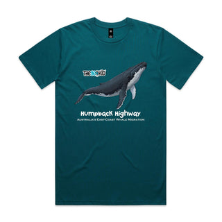 Nature's Navigators: Humpback Highway Men's T-Shirt SM-4XL