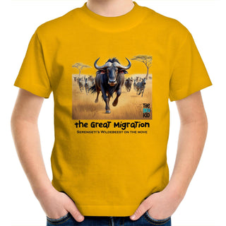 Pet Jetsetters Great Migration Kids/Youth T-Shirt 4-14