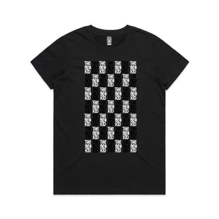 Mosaic: Monochrome Women's T-Shirt XS-3XL
