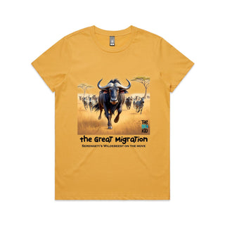 Nature's Navigators: Great Migration Women's T-Shirt XS-3XL