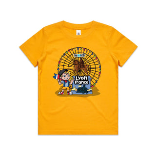Tasty Travels: Lyon, France Kids/Youth T-Shirt 4-14
