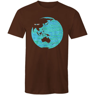 Nations: Turquoise Mens T-Shirt SM-4XL