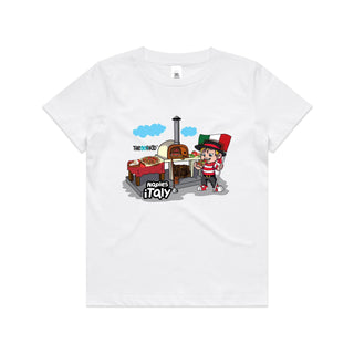 Tasty Travels: Naples, Italy Kids/Youth T-Shirt 4-14