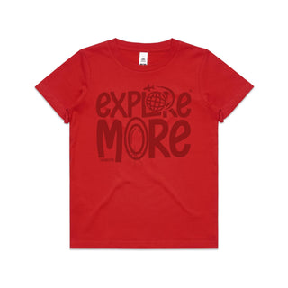 Explore More: Subtle One Colour Tonal Kids/Youth T-Shirt XS-3XL
