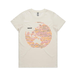 Nations: Peach Women's T-Shirt XS-3XL