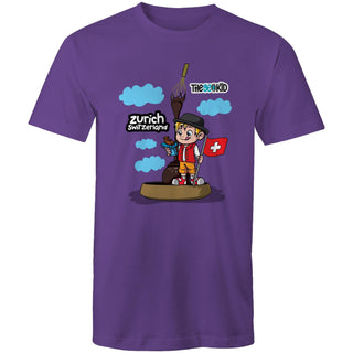 Tasty Travels: Zurich, Switzerland Men's T-Shirt SM-4XL