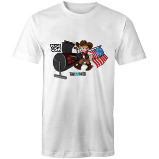 Tasty Travels: Texas, USA Mens T-Shirt SM-4XL