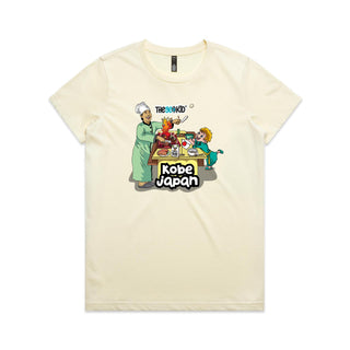 Tasty Travels: Kobe, Japan Women's T-Shirt XS-3XL