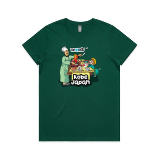 Tasty Travels: Kobe, Japan Women's T-Shirt XS-3XL